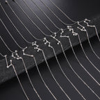 Zodiac Star Constellation Necklace