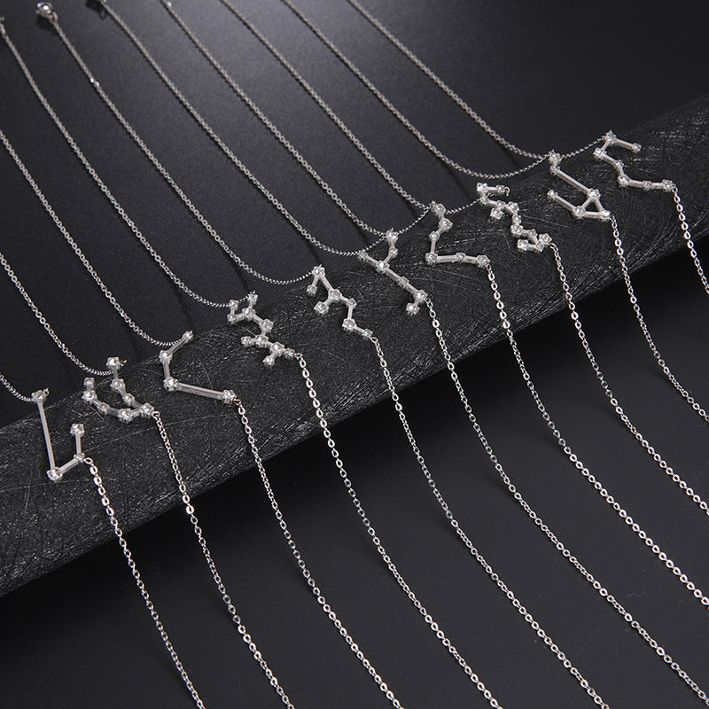 Zodiac Star Constellation Necklace