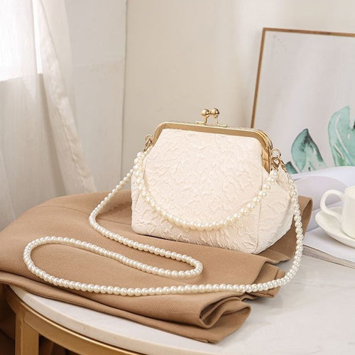 Mini Shell-Shaped Jewellery Charm Handbag Made