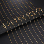 Zodiac Star Constellation Necklace