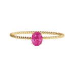 Natural Birthstone Gemsterling Silver Ring
