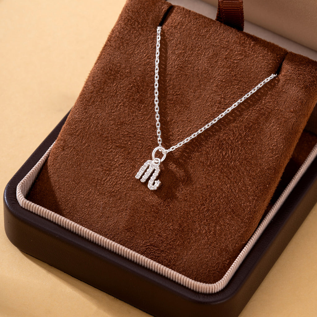Zodiac Constellation Pendant Necklace