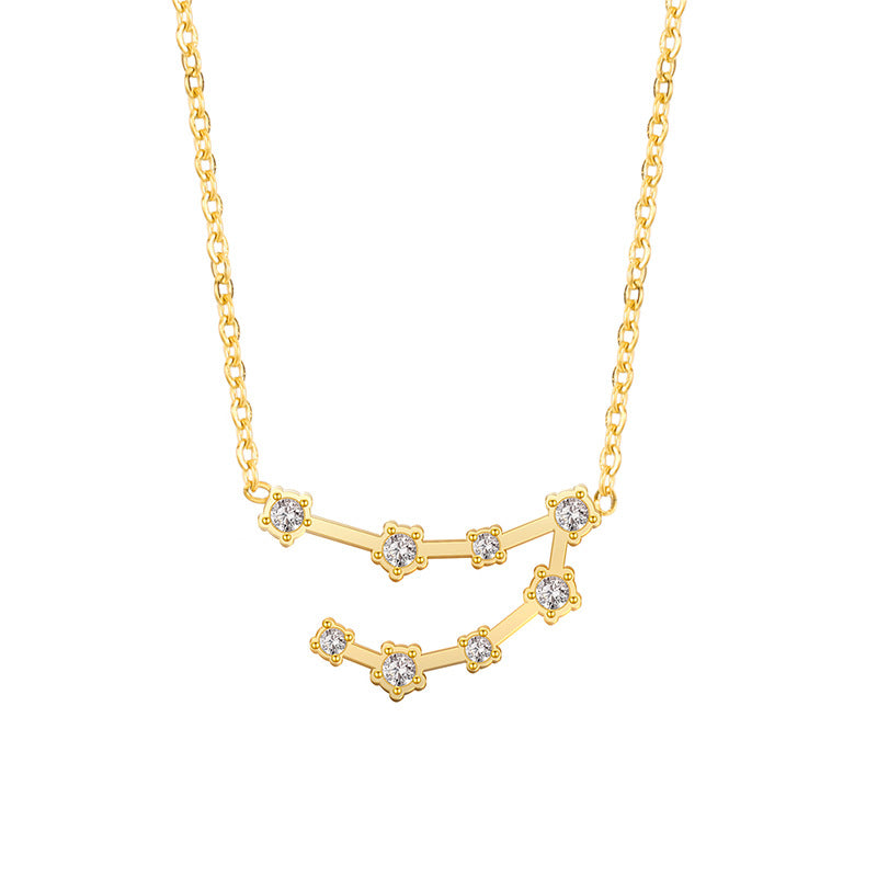 Zodiac Star Constellation Necklace